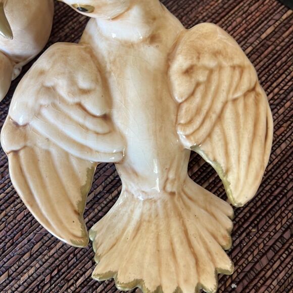 Ceramic Vintage turtle doves made in Japan - Picture 3 of 7